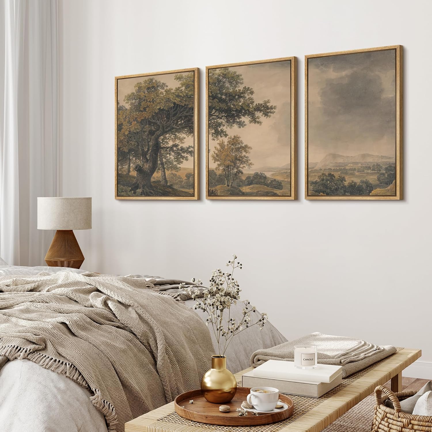 Vintage Farmhouse Framed Wall Art — 24" - View 3
