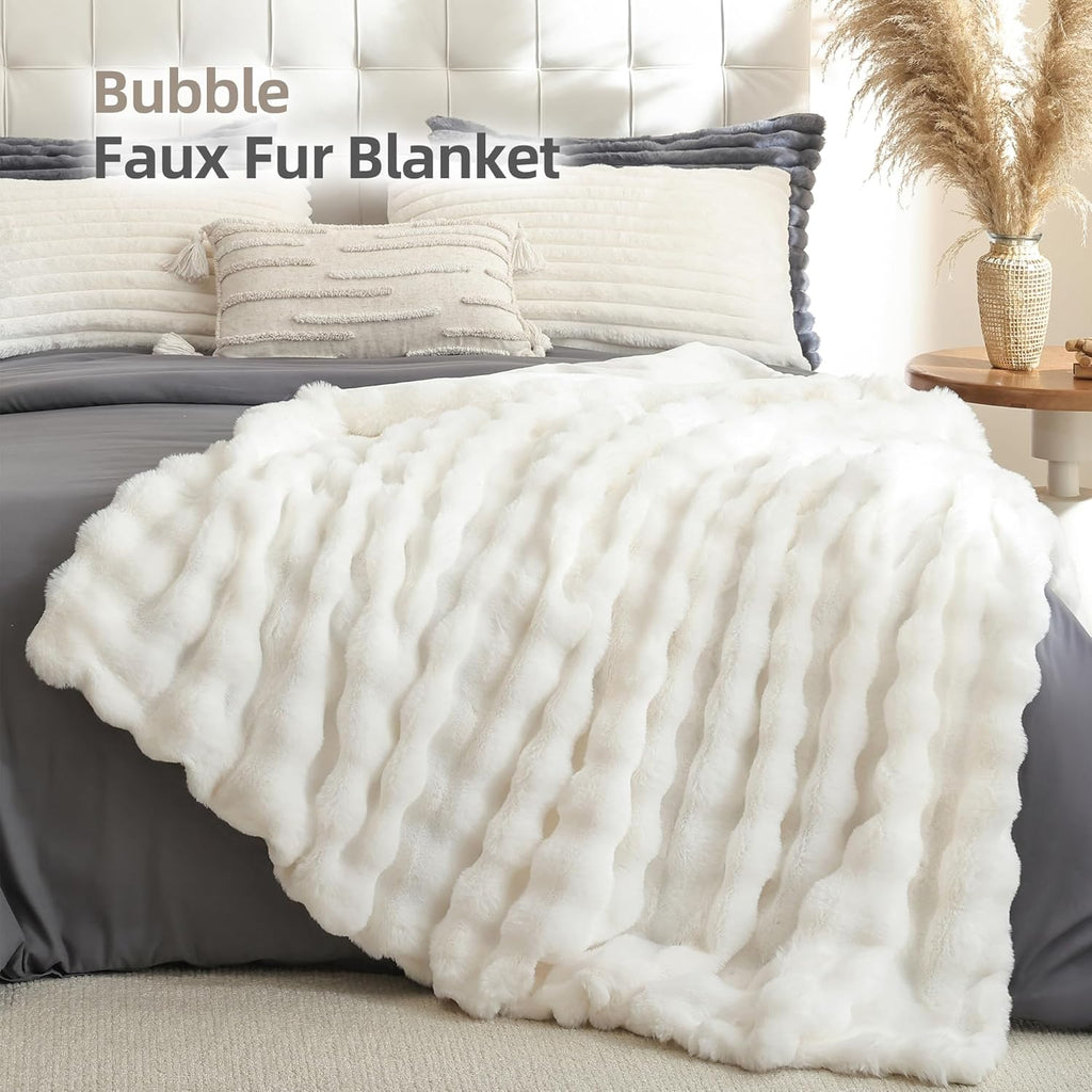Luxe Beige Throw Pillow — 50" - View 2