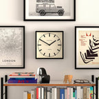 Black Wall Clock — 10" - View 3