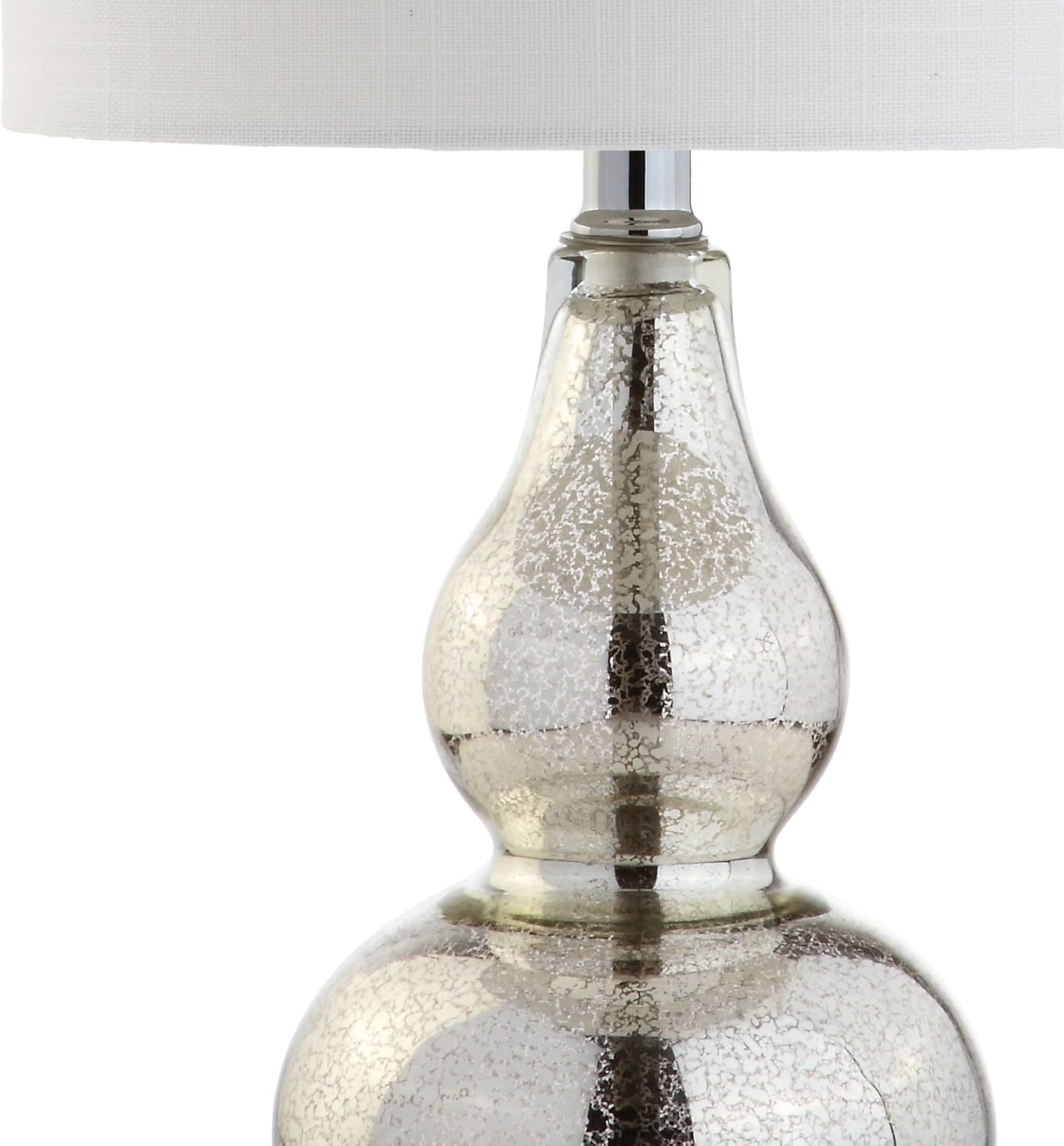 Linen Modern Black Nightstand Lamp — 20.5" - View 6
