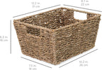 Handwoven Boho Beige Storage Basket — Set of 4 - View 6