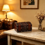Wood Storage Basket — 9" - View 4