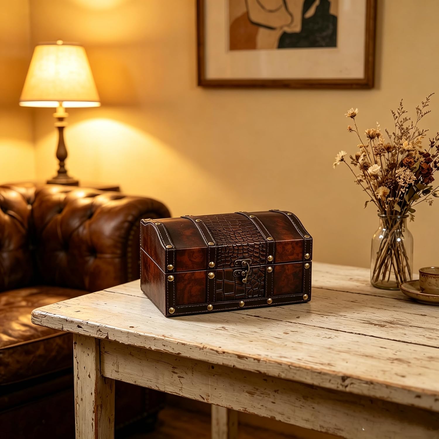 Wood Storage Basket — 9" - View 4