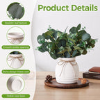 Farmhouse Ceramic Artificial Plant - View 6