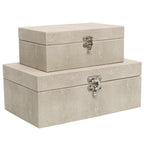 Black Storage Basket — Set of 2