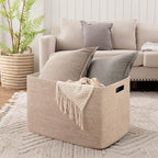 Oversized Black Throw Pillow — 25" - View 2