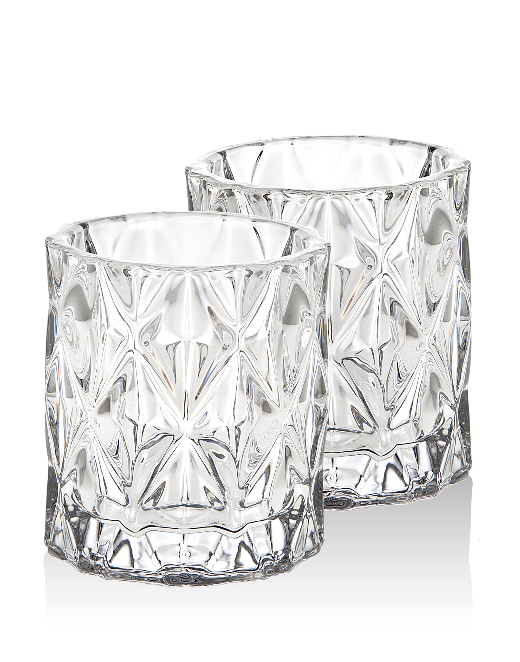 Luxe Glass Candle — Set of 2