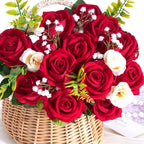 Velvet Luxe Black Artificial Flowers - View 2