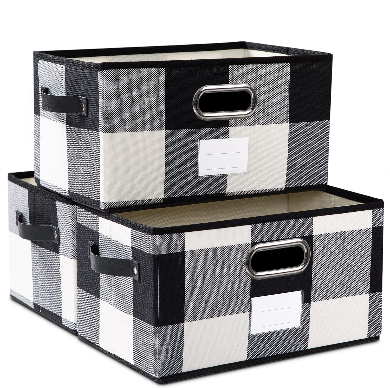 Beige Storage Bin — 7"