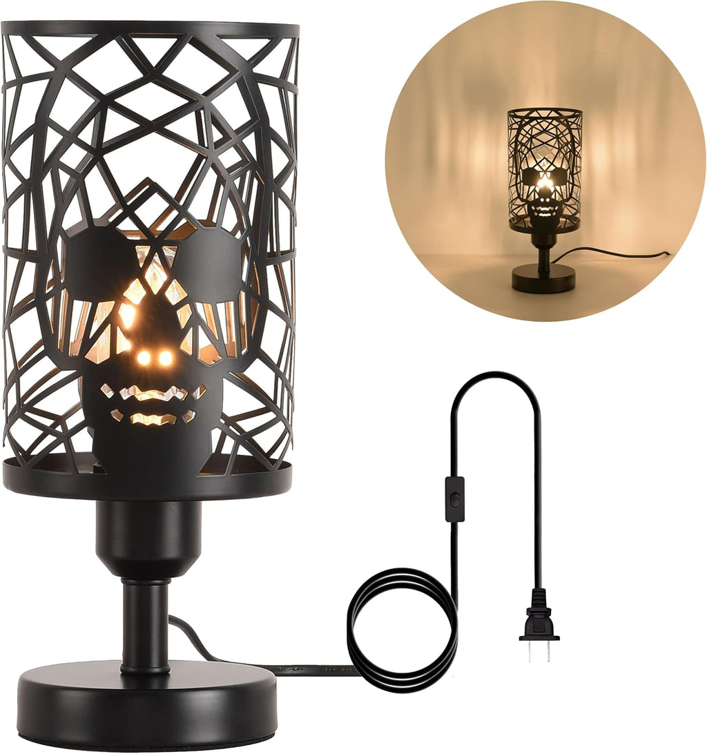 Round Metal Desk Lamp — 1 Pack