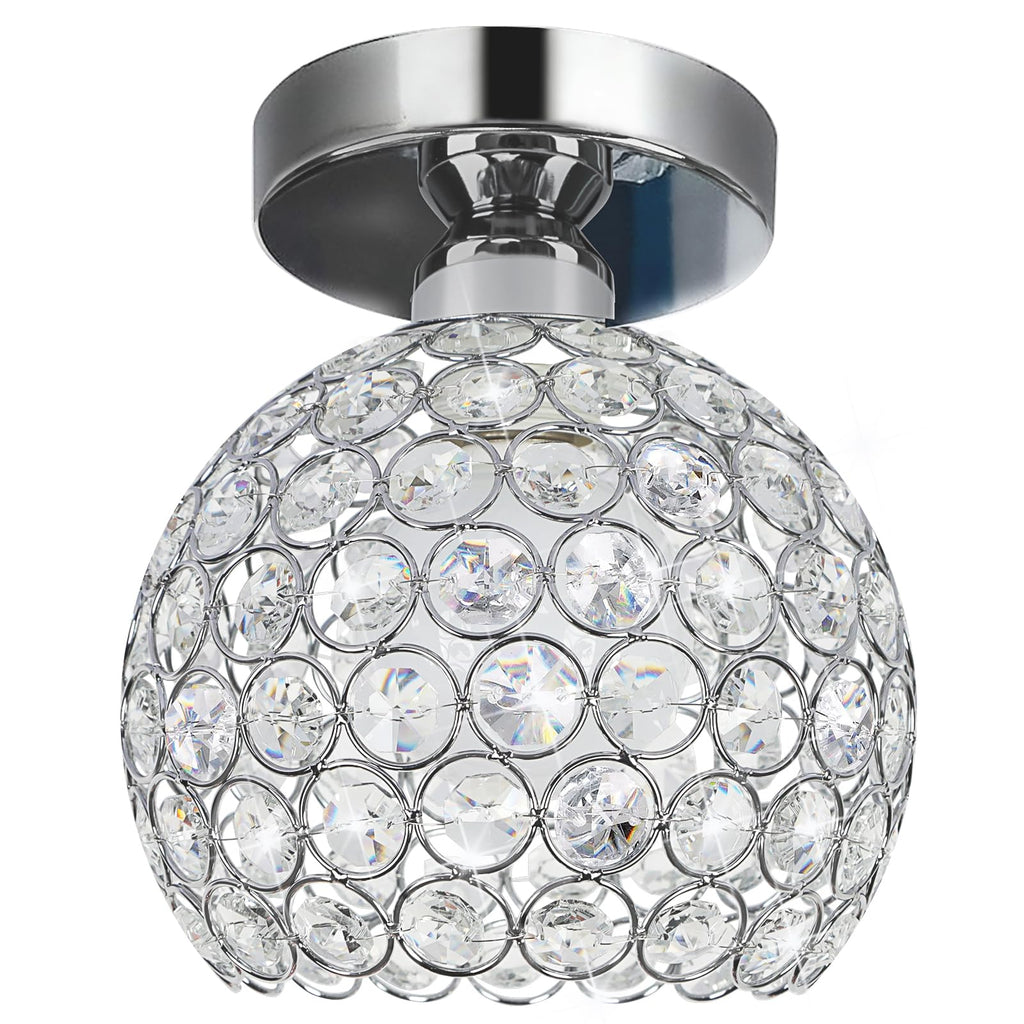 Luxe Black Chandelier — 7.7"