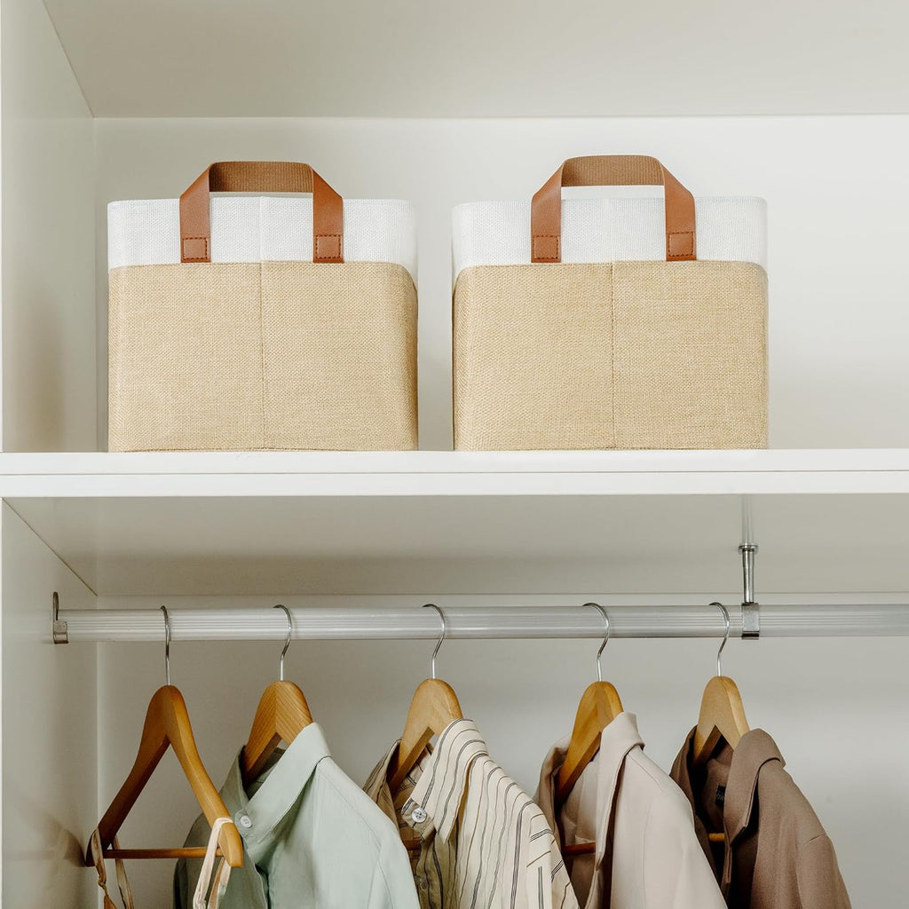Beige Storage Bin - View 2