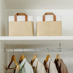 Beige Storage Bin - View 2