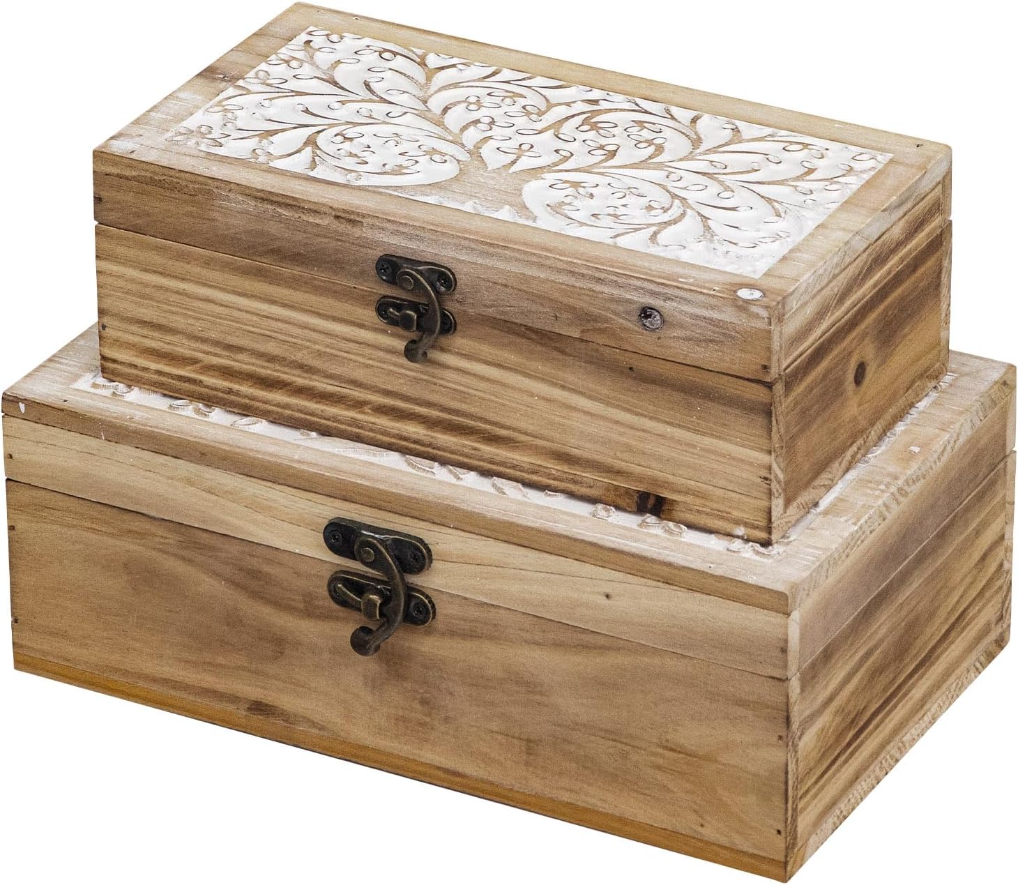Brown Storage Basket — Torched brown
