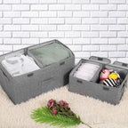 Linen Beige Storage Bin - View 4