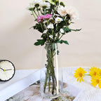 Farmhouse Grey Flower Vase — 8.7" - View 7