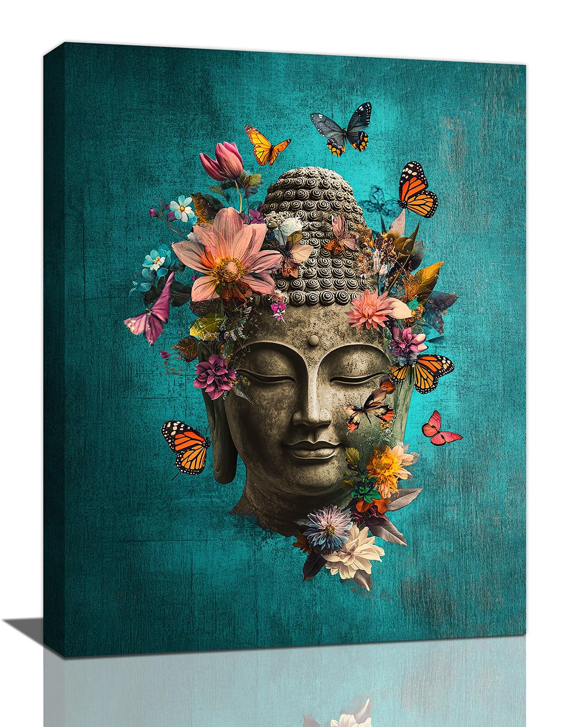 Framed Metal Wall Decor — 16"