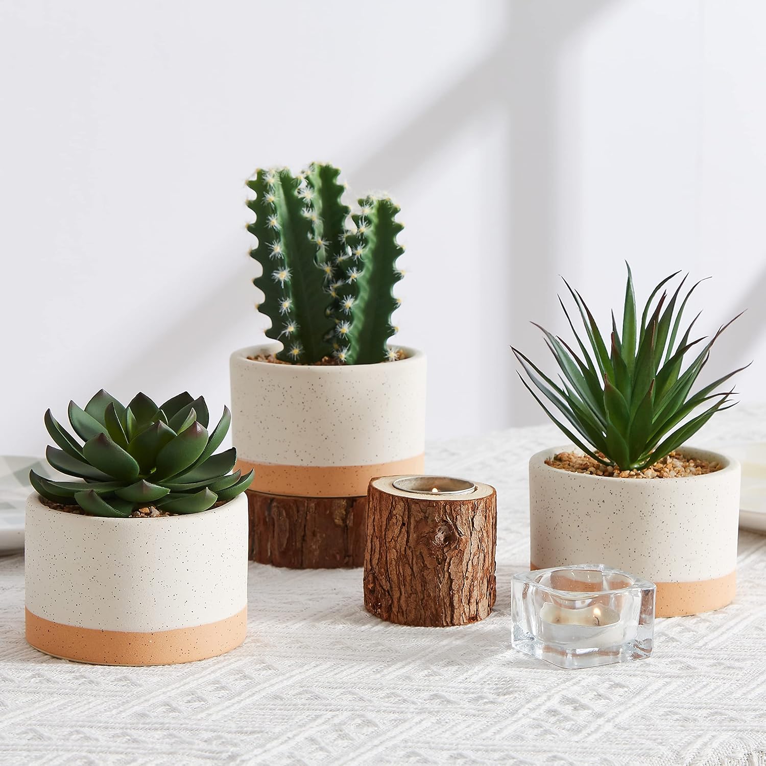 Black Artificial Plant — Set of 3 - View 7