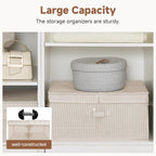Beige Storage Bin - View 5