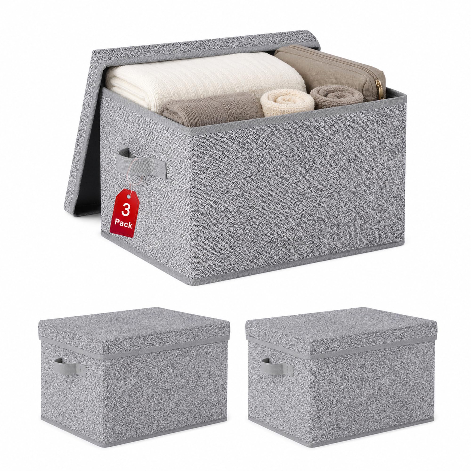 Beige Storage Bin