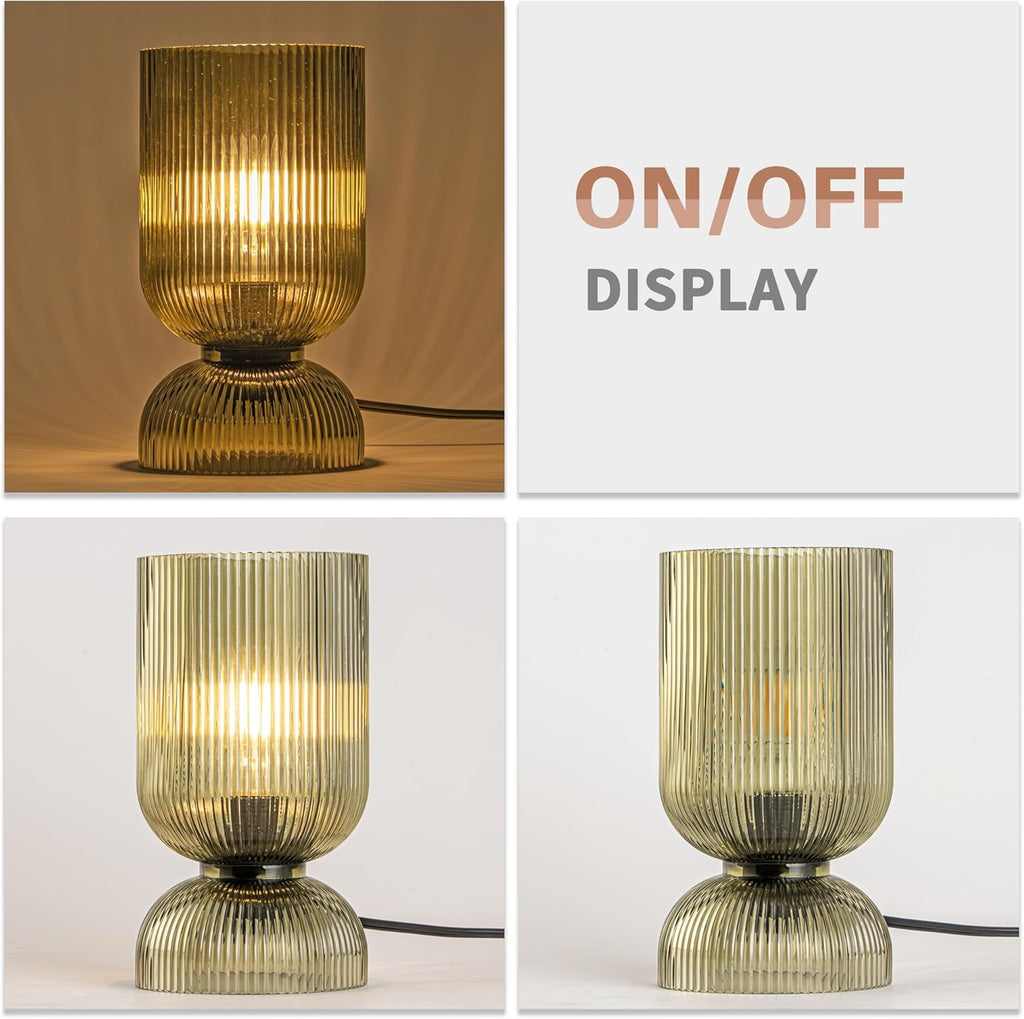 Mid-Century Green Bedside Lamp - View 7