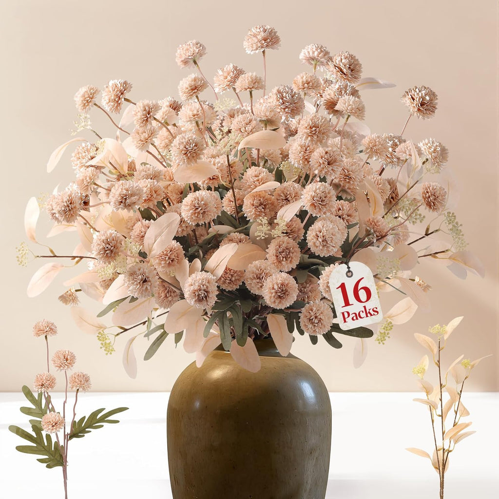Beige Artificial Flowers - View 9
