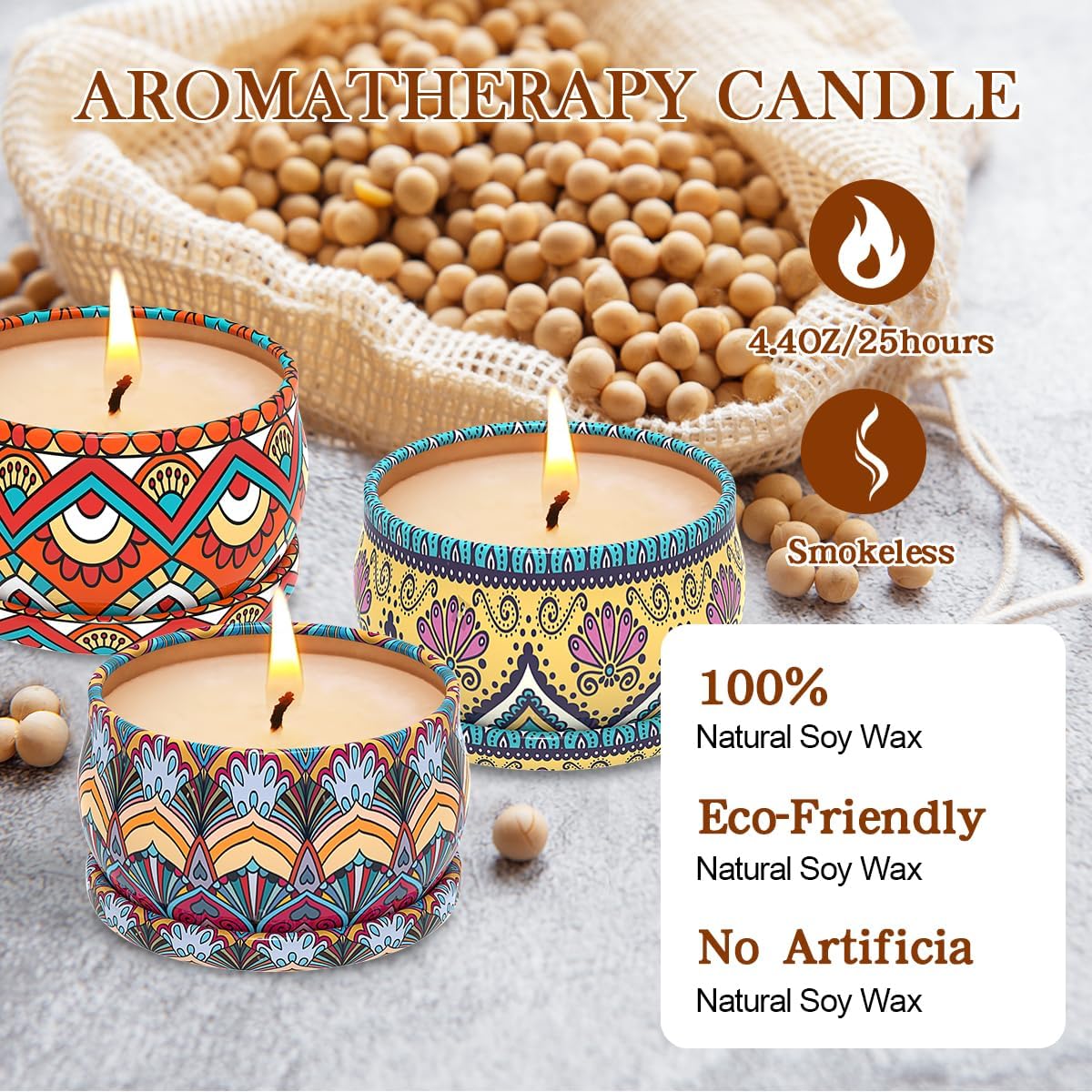Soy Wax Scented Candle - View 3