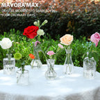 Vintage Glass Flower Vase - View 2