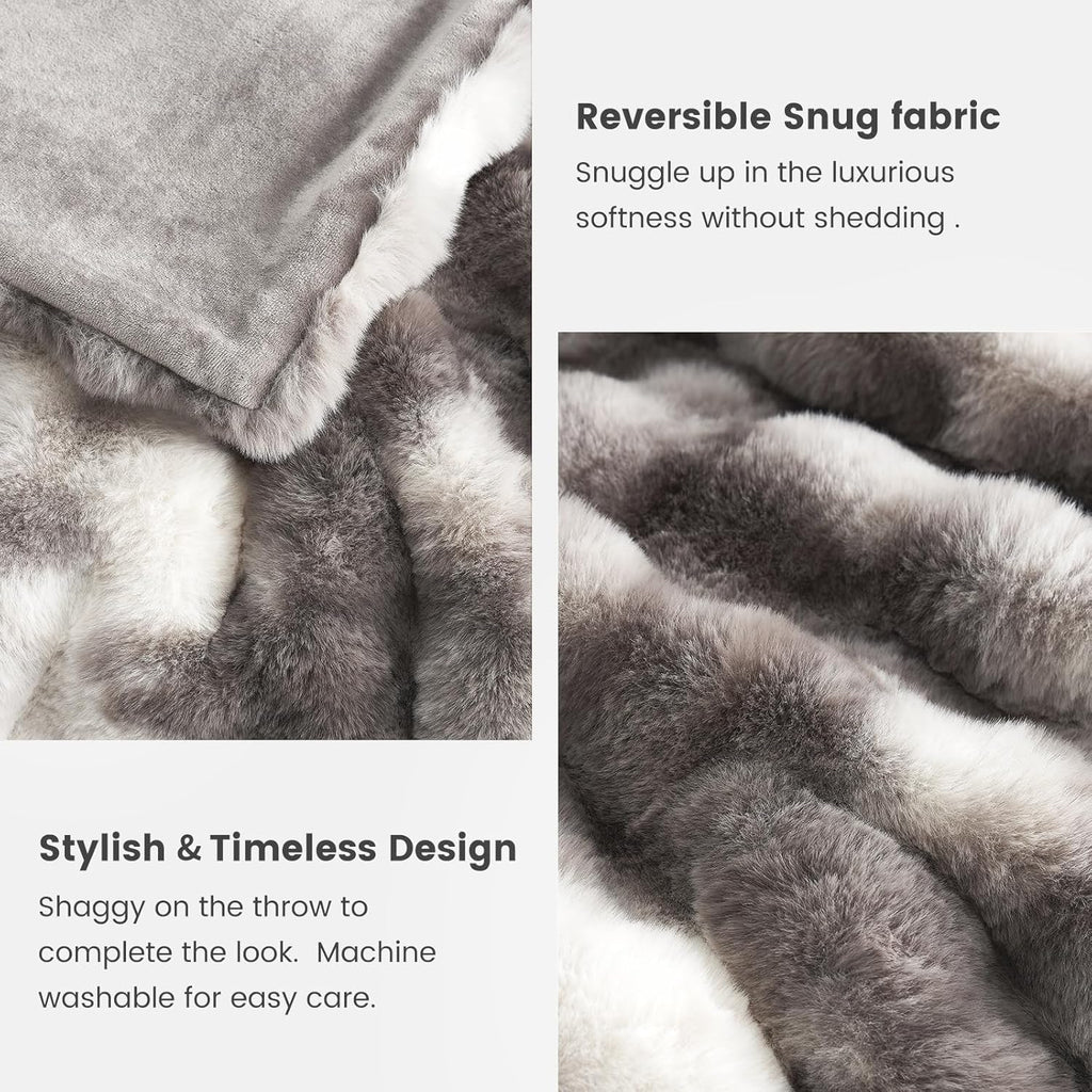 Beige Throw Pillow — 50" - View 7