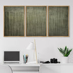 Framed Boho Fabric Wall Art — 16" - View 4