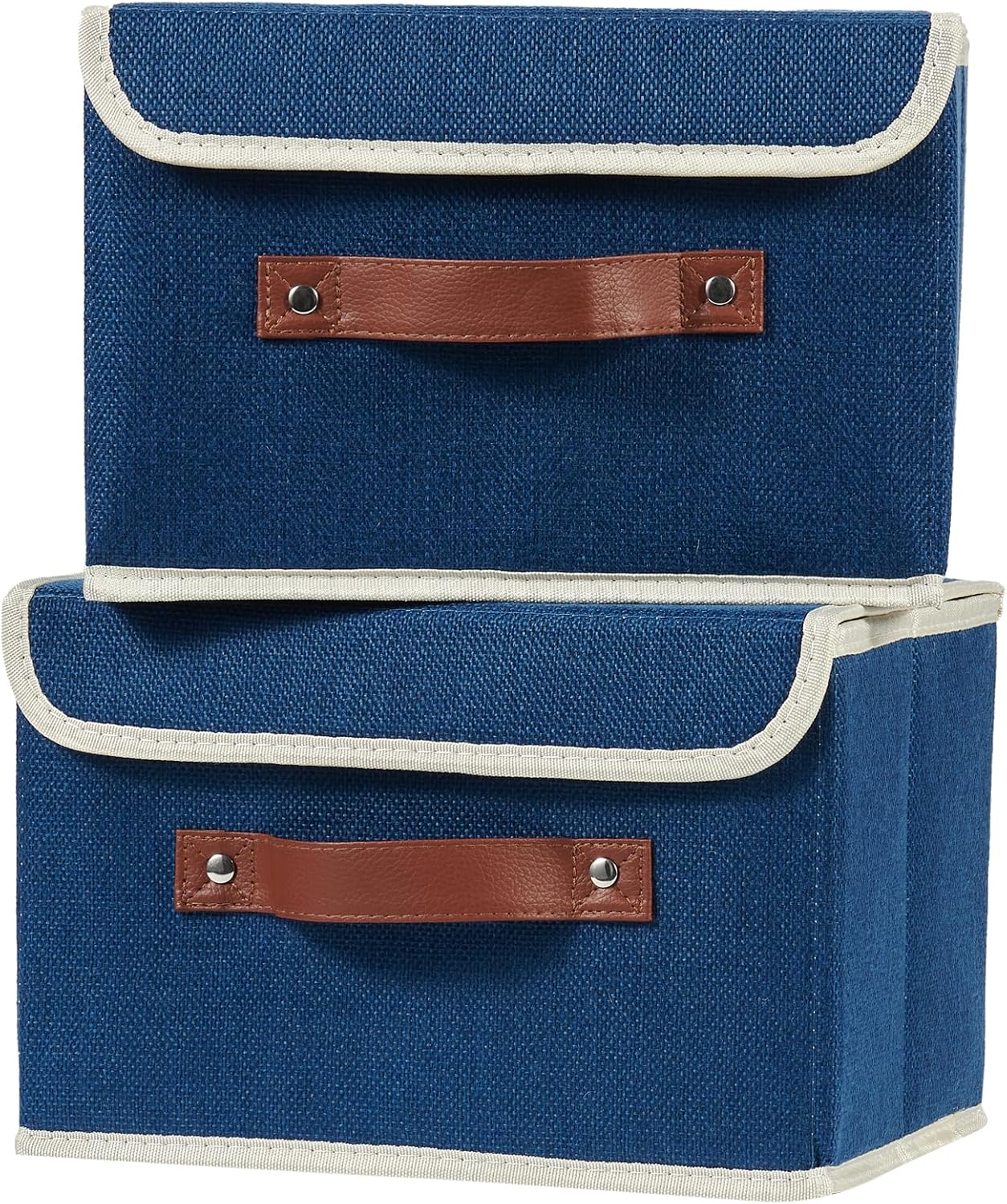 Linen Beige Storage Bin — Set of 1 — Small (Set of 2)