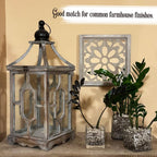 Farmhouse Glass Wall Mirror — 12" - View 2