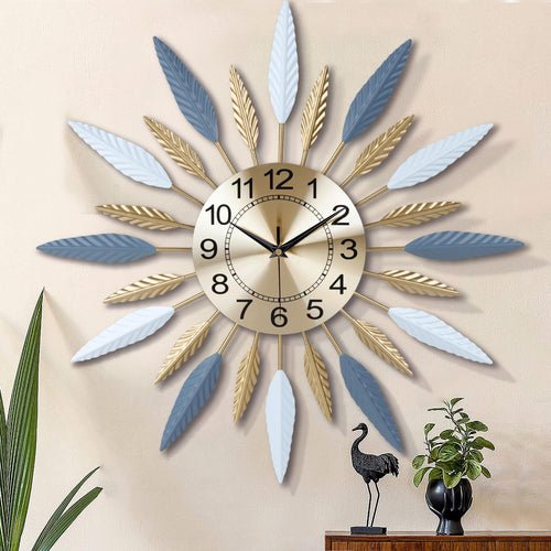 Battery Operated Mid-Century Wall Clock — 23"