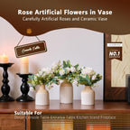 Boho Ceramic Vase Set — Set of 3 - View 5