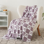 Knit Black Throw Pillow — 80" - View 9