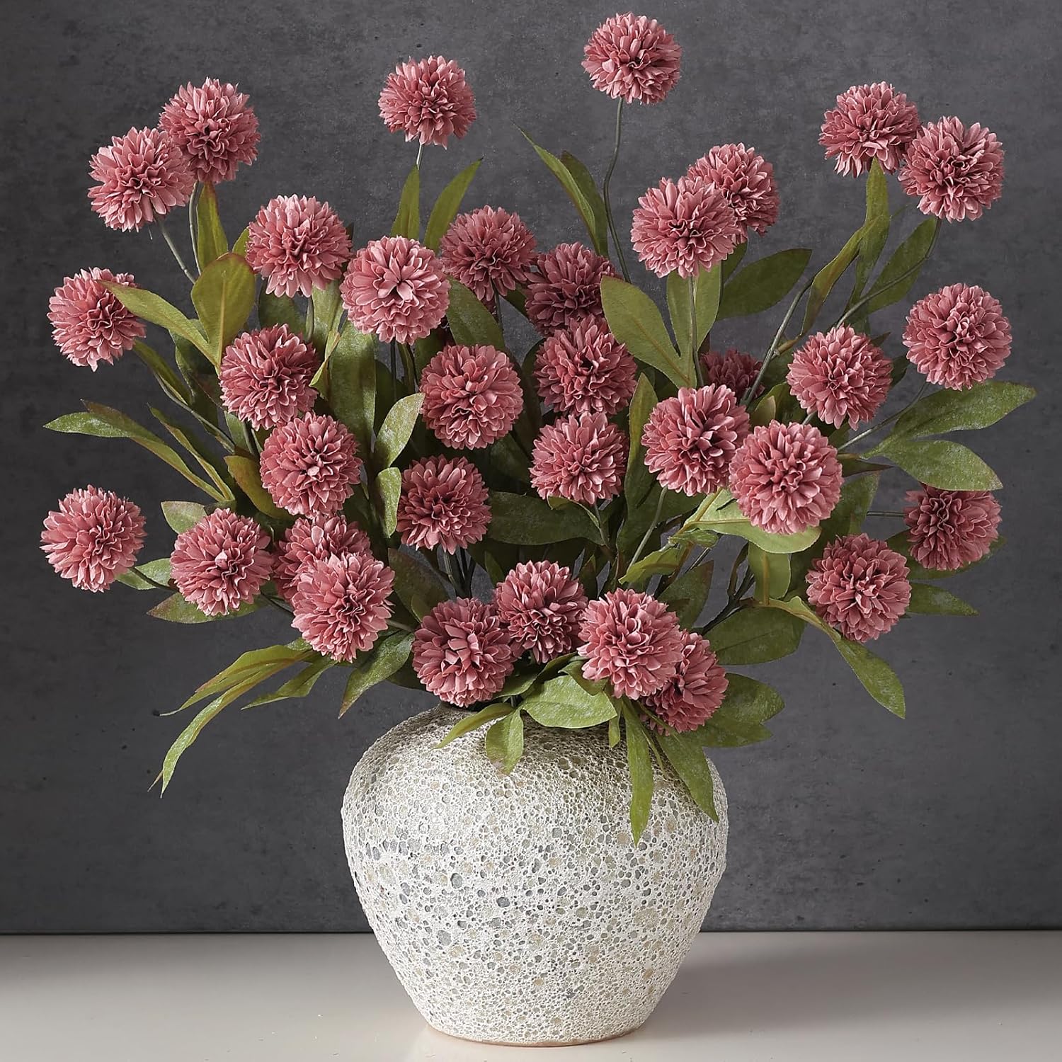 Beige Artificial Flowers — 27" — 6