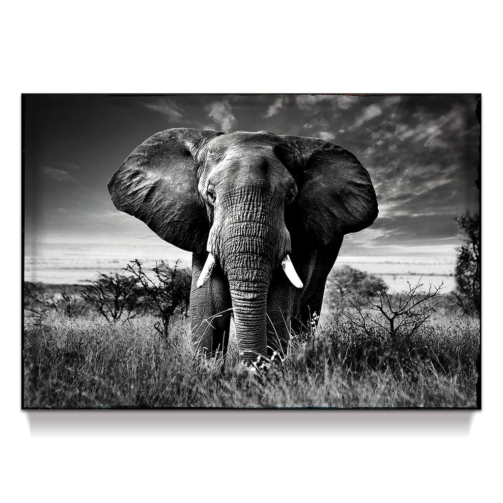 Farmhouse Black Wall Art — 16"