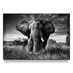 Farmhouse Black Wall Art — 16"