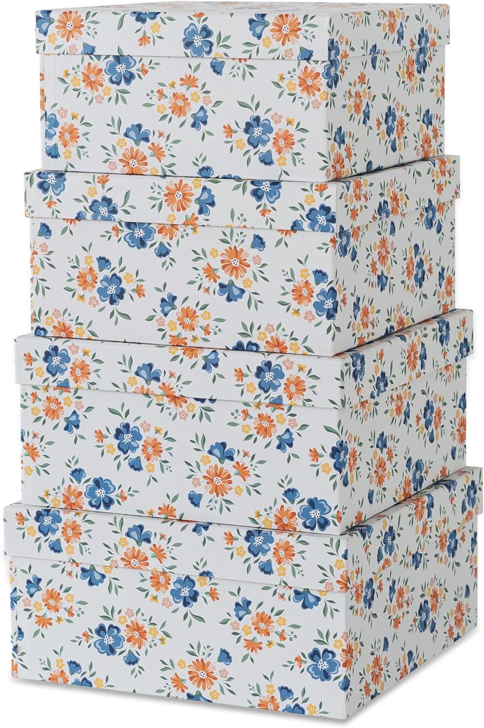 Red Home Decor — Set of 4 — Harvest Bloom