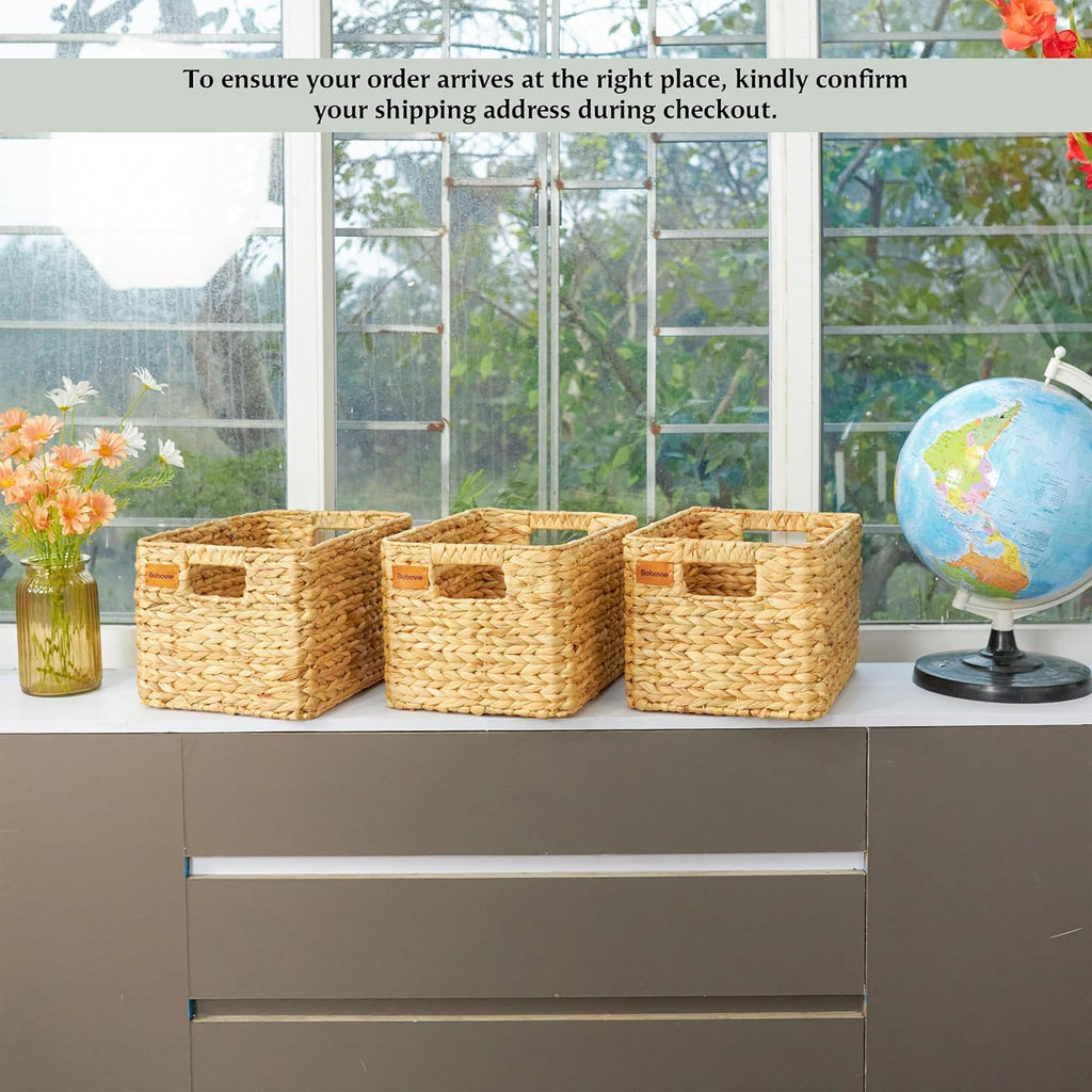 Rattan Storage Basket — 14.2" - View 9