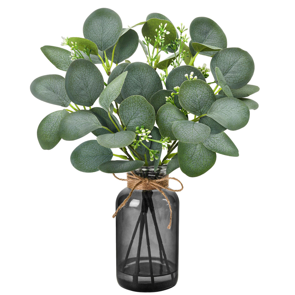 Farmhouse Black Artificial Plant — 13.5"
