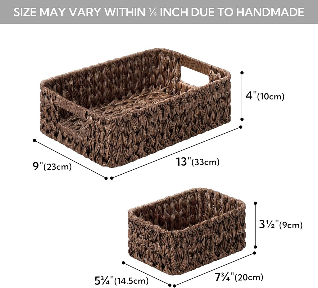 Black Storage Basket — 13" - View 4