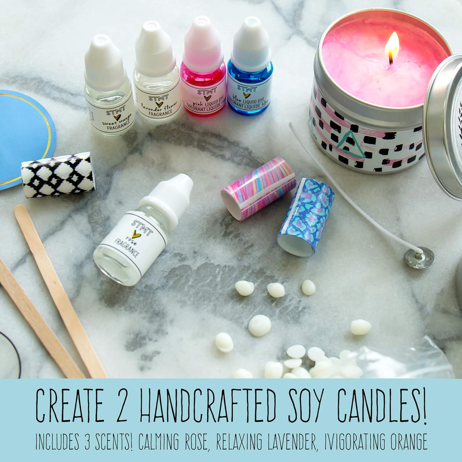 Custom Wax Candle - View 4