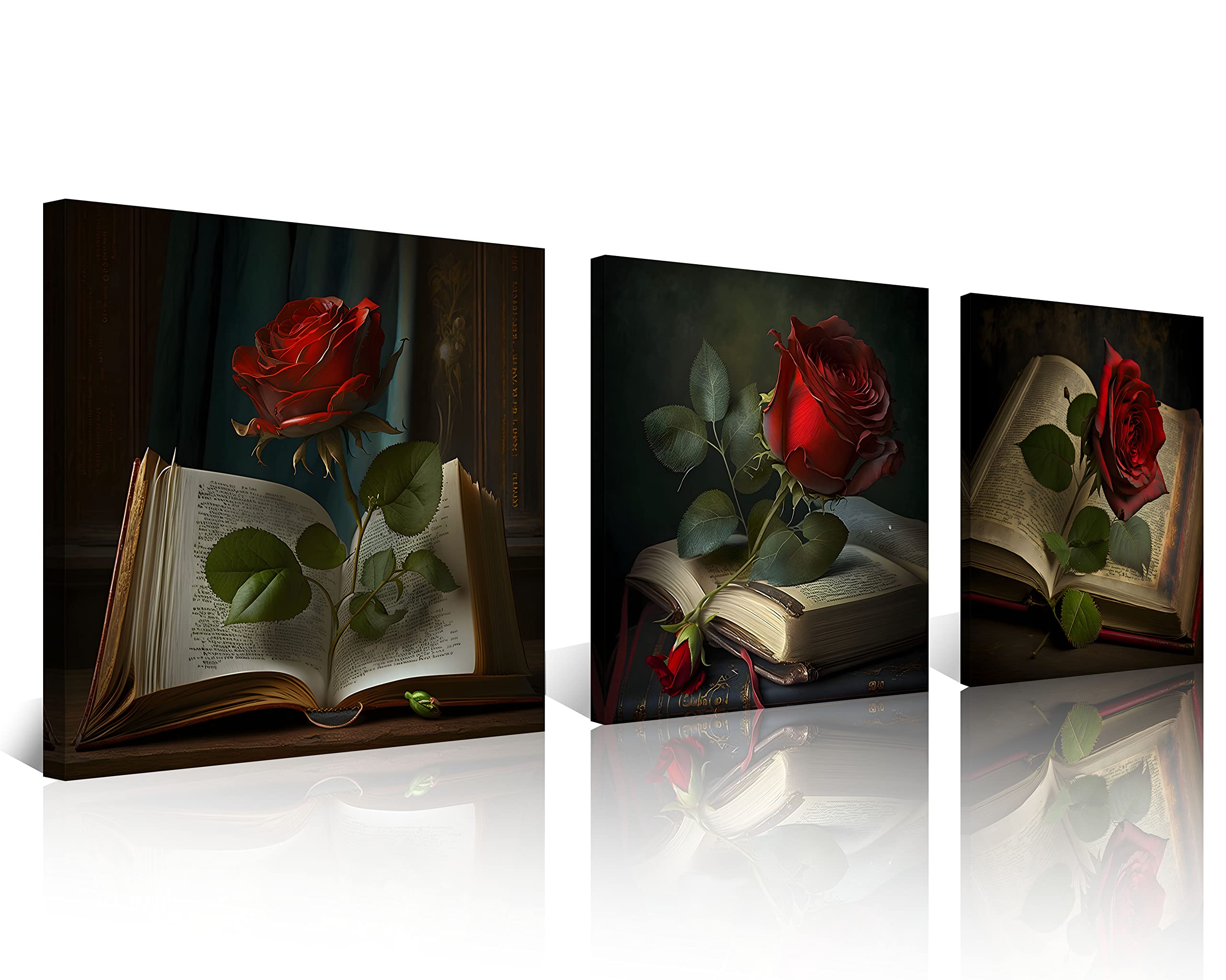 Vintage Beige Canvas Wall Art — 12"