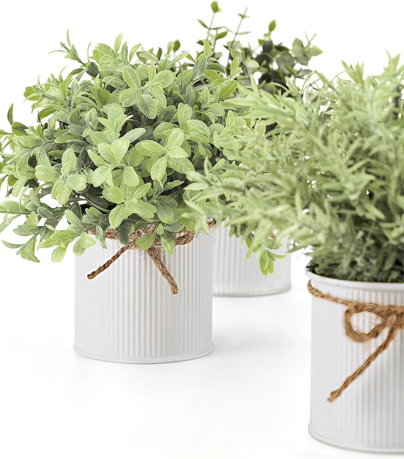 Farmhouse Black Artificial Plant — 3" - View 6