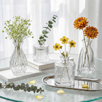 Glass Flower Vase — Set of 4 - View 8