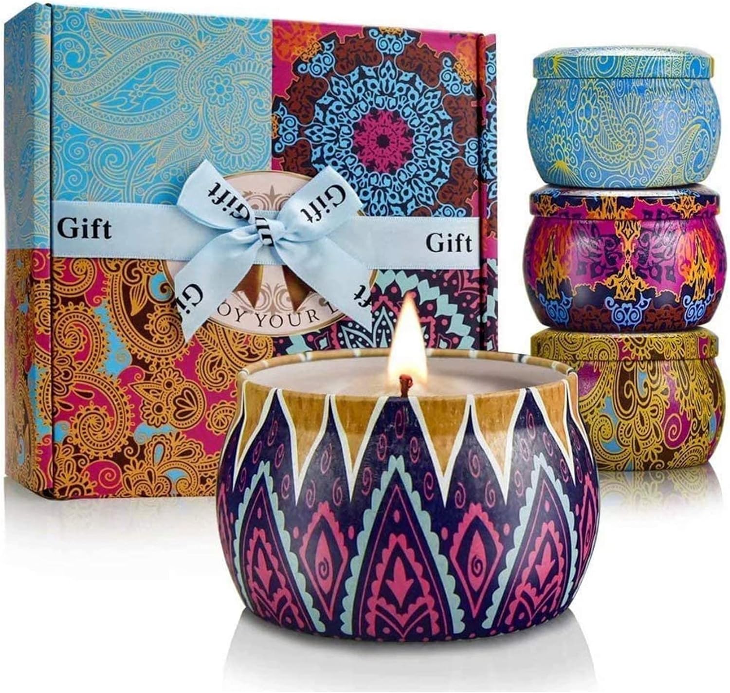 Metal Scented Candle — Classic