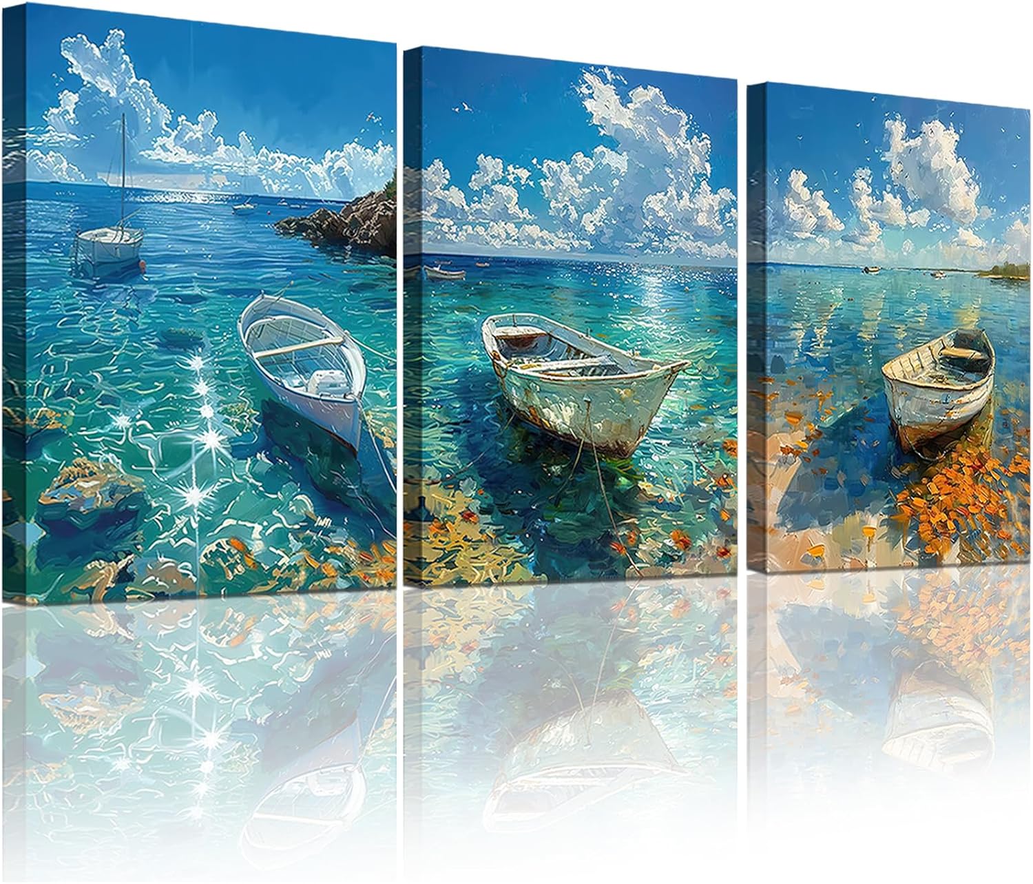 Black Framed Wall Art — 16" — 16"L x 24"W