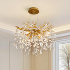 Round Luxe Black Chandelier — 6-Light