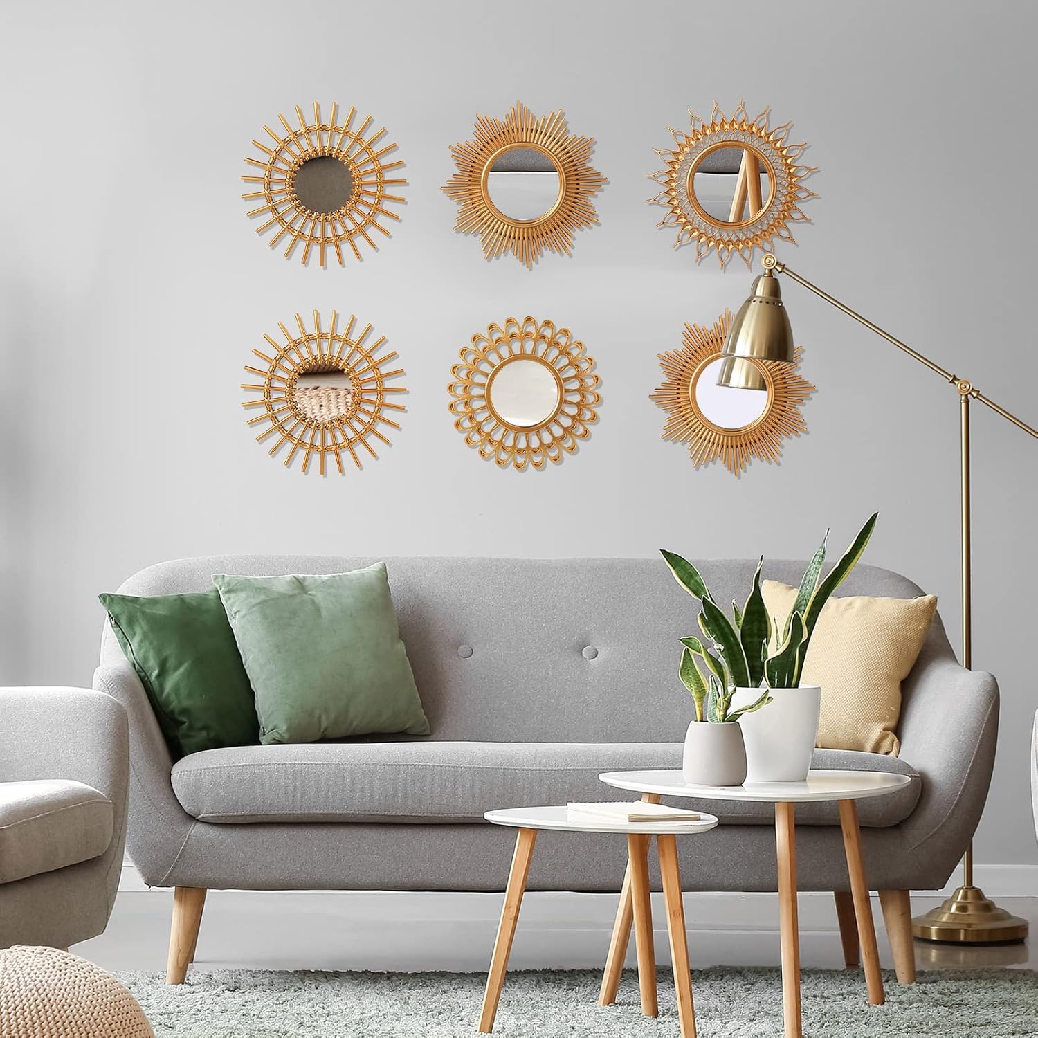 Luxe Gold Mirror - View 5